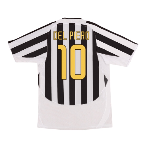 Juventus DEL PIERO #10 Home Soccer Jersey Retro 2003/04
