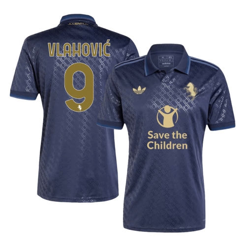 Juventus VLAHOVI #9 Third Away Soccer Jersey - Save The Children Sponsor