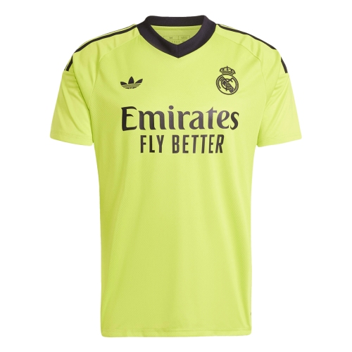 Real Madrid Third Away Goalkeeper Soccer Jersey 2024/25 - Yellow