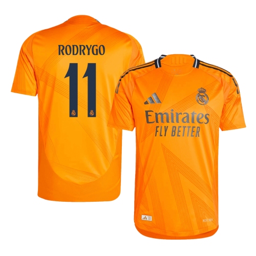 Real Madrid RODRYGO #11 Away Soccer Jersey Authentic 2024/25