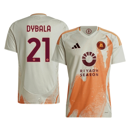 Roma DYBALA #21 Away Soccer Jersey