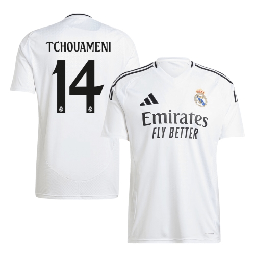 Real Madrid TCHOUAMENI #14 Home Jersey 2024/25
