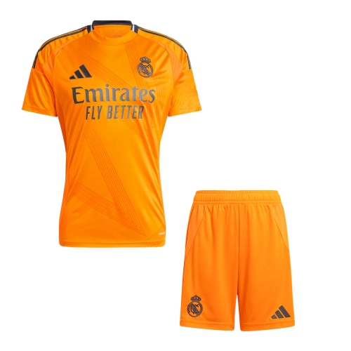 Real Madrid Away Jersey Kit 2024/25 (Jersey+Shorts)