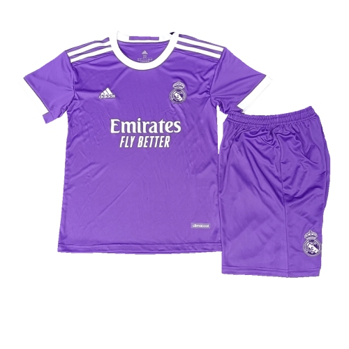 Real Madrid Away Jersey Kit 2016/17 Kids(Jersey+Shorts)