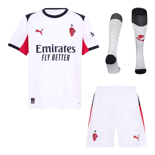 AC Milan Away Soccer Jersey Kit 2025/26