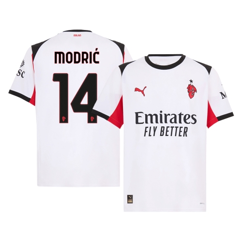 AC Milan MODRI? #14 Away Soccer Jersey 2025/26