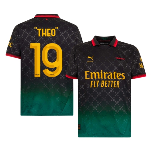 AC Milan "THEO" #19 Fourth Away Soccer Jersey