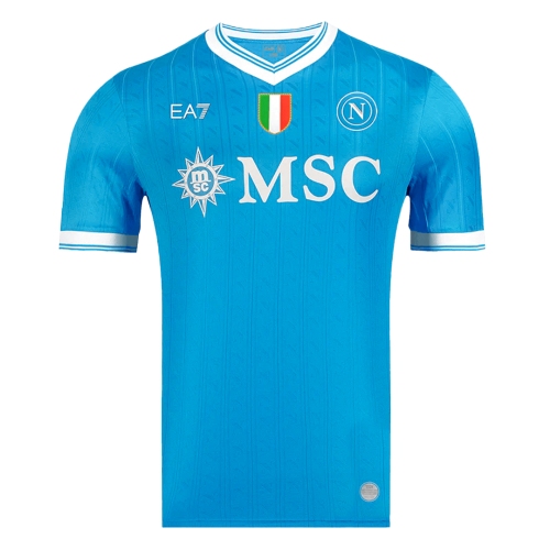 A Napoli Home Soccer Jersey 2025/26 Blue