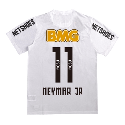 Santos FC NEYMAR JR #11 Home Soccer Jersey Retro 2012