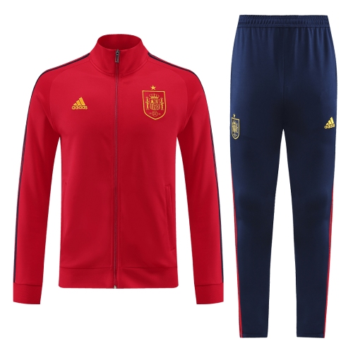Spain Training Kit 2022/23 - Red (Jacket+Pants)