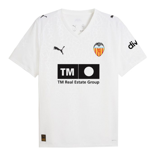 Valencia Home Soccer Jersey 2025/26