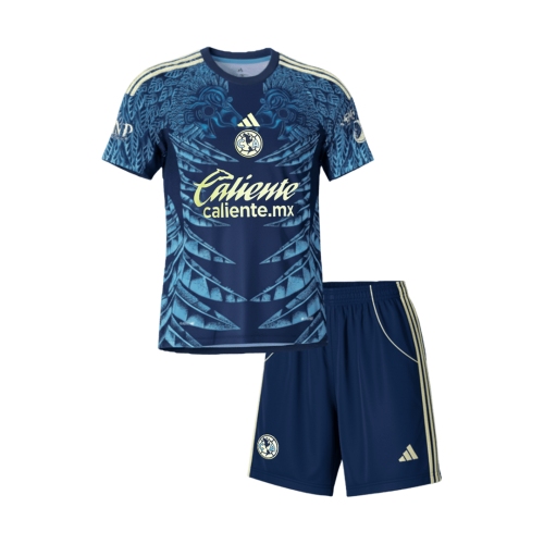 Kids Club America Away Soccer Jersey Kit(Jersey+Shorts) 25/26 Navy