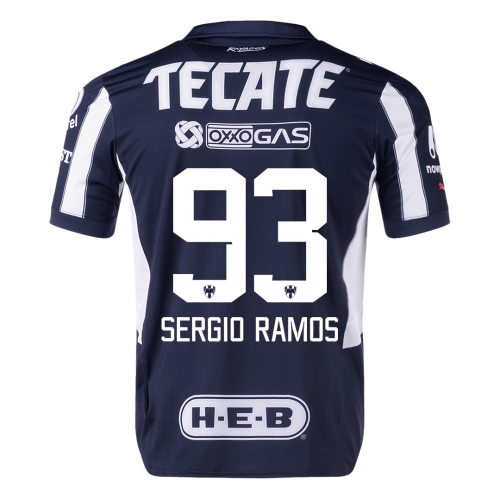 Monterrey SERGIO RAMOS #93 Home Soccer Jersey Authentic