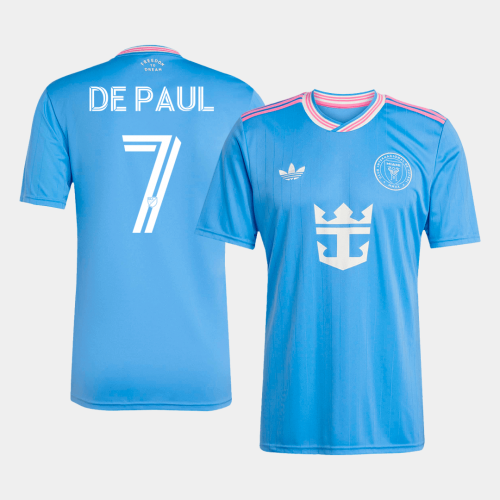 Inter Miami CF DE PAUL #7 Third Away Soccer Jersey 2025