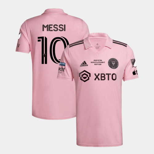 Inter Miami CF MESSI #10 Home Jersey 2023 - Leagues Cup Final