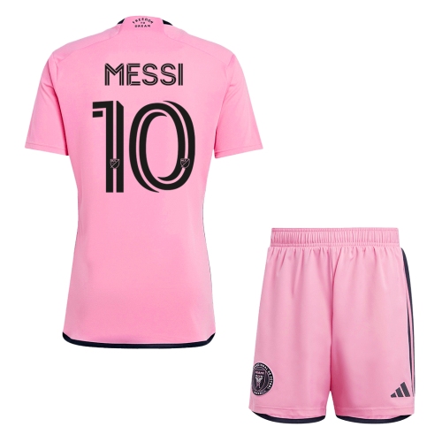 Inter Miami CF MESSI #10 Home Jersey Kit (Jersey+Shorts)