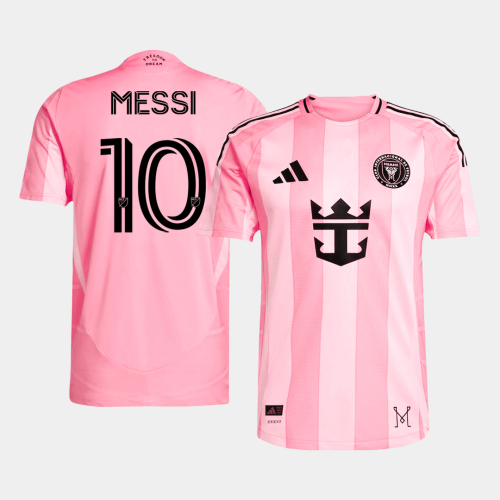 Inter Miami CF MESSI #10 Home Soccer Jersey Authentic 2025