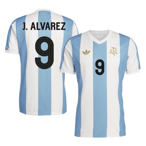 Argentina J.ALVAREZ #9 Soccer Jersey 2024 - 50th Anniversary