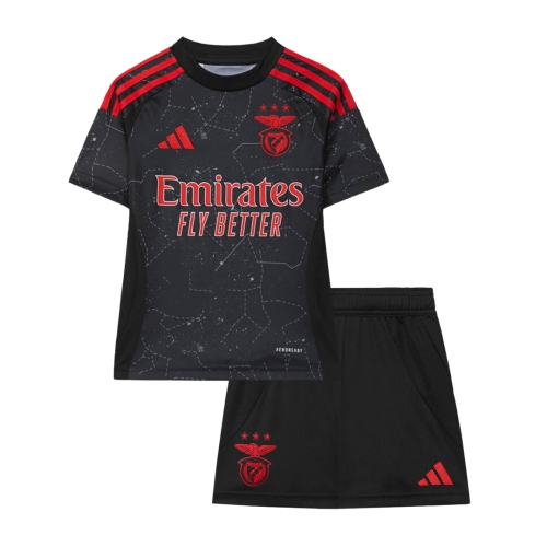 Benfica Away Soccer Jersey Kit Kids(Jersey+Shorts)