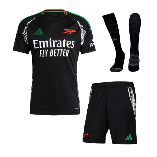 Arsenal Away Jersey Kit 2024/25 (Jersey+Shorts+Socks)