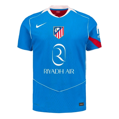 Authentic Atletico Madridl Third Soccer Jersey 25/26 Blue