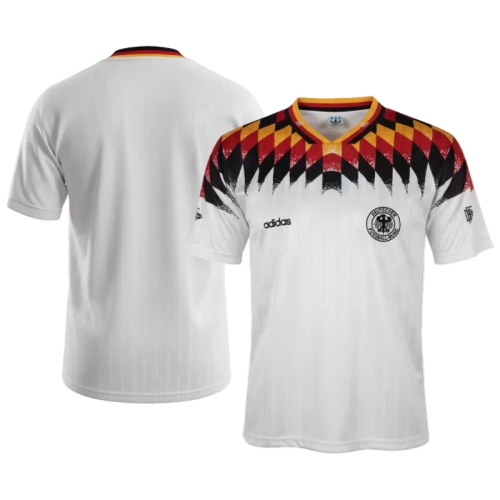 Germany 1994 Retro Jersey Home Soccer Shirt