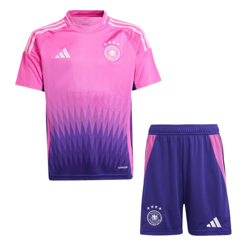 Germany Away Jersey Kit EURO Kids(Jersey+Shorts)