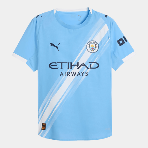 Authentic Manchester City Home Soccer Jersey 2025/26 Blue