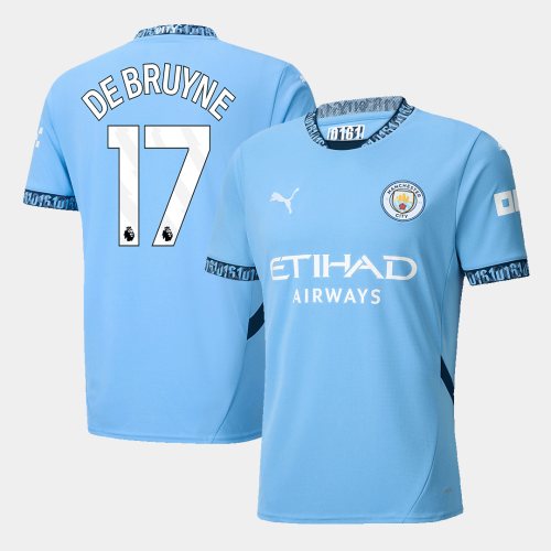 Manchester City DE BRUYNE #17 Home Jersey