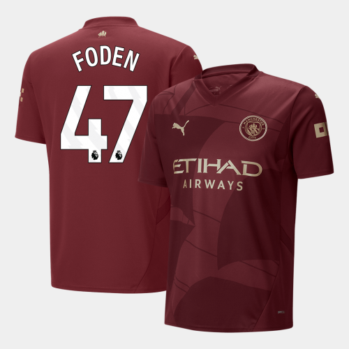 Manchester City FODEN #47 Third Away Soccer Jersey