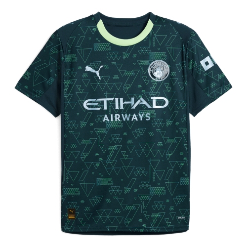 Manchester City Fourth Away Soccer Jersey 2025/26