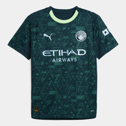 Manchester City Fourth Away Soccer Jersey 2025/26