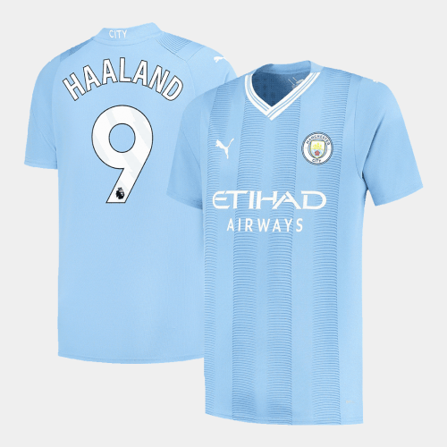 Manchester City HAALAND #9 Home Jersey 2023/24