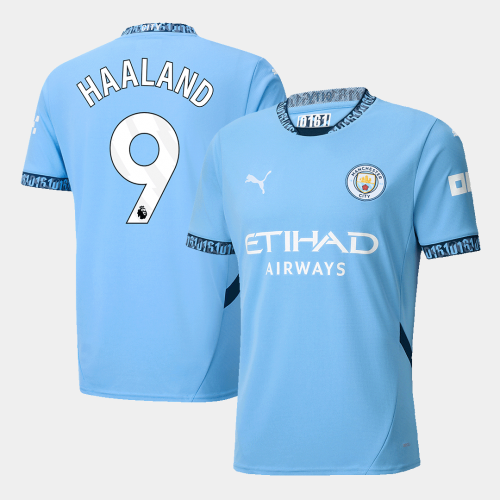Manchester City HAALAND #9 Home Jersey