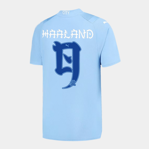 Manchester City HAALAND #9 Japanese Tour Printing Home Jersey 2023/24
