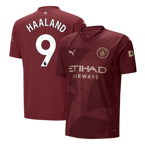 Manchester City HAALAND #9 Third Away Soccer Jersey