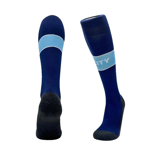 Manchester City Home Soccer Socks
