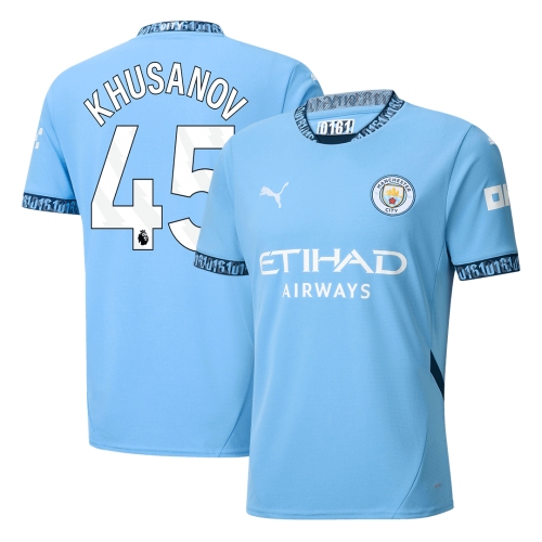Manchester City KHUSANOV #45 Home Jersey