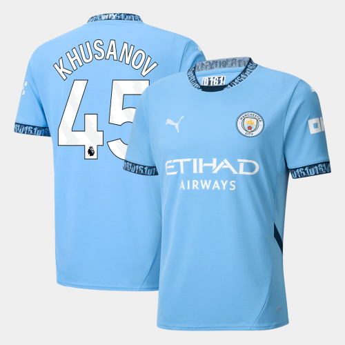 Manchester City KHUSANOV #45 Home Jersey