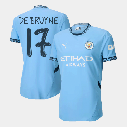 Manchester City RODRIGO #16 Home Jersey Authentic - UCL Edition