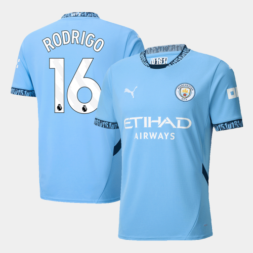 Manchester City RODRIGO #16 Home Jersey