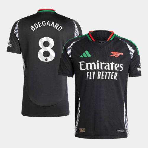 Arsenal DEGAARD #8 Away Soccer Jersey Authentic