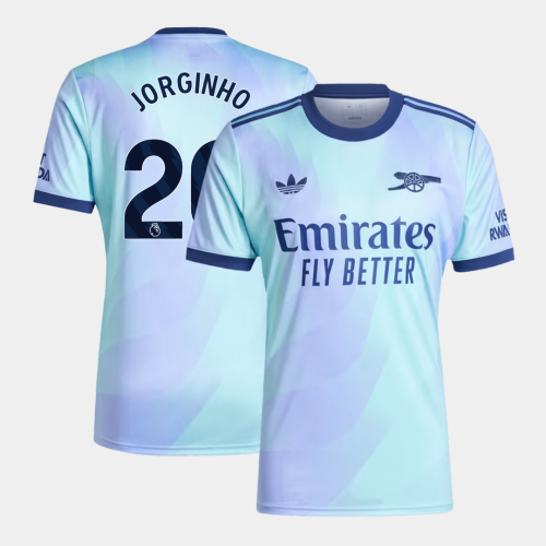 Arsenal JORGINHO #20 Third Away Soccer Jersey