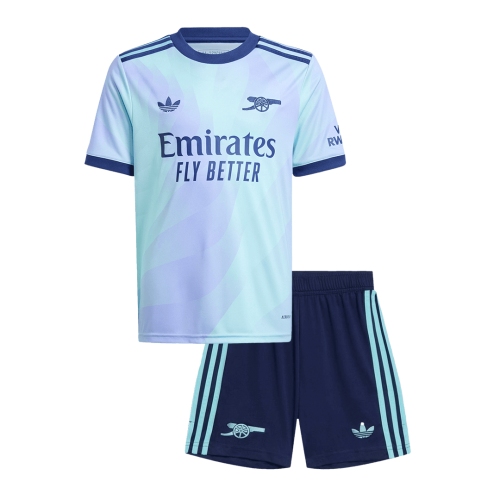 Arsenal Jersey Kit Third Away Kids(Jersey+Shorts)