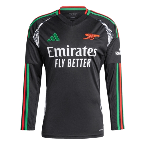 Arsenal Long Sleeve Away Soccer Jersey