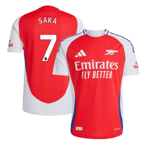 Arsenal SAKA #7 Home Jersey Authentic