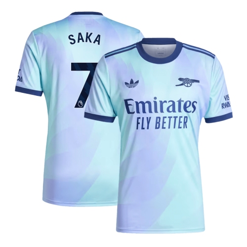 Arsenal SAKA #7 Third Away Soccer Jersey