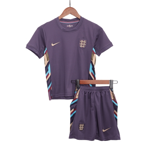 England Away Jersey Kit EURO Kids(Jersey+Shorts)