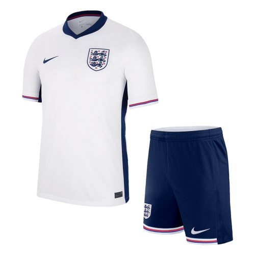 England Home Jersey Kit Euro (Jersey+Shorts)
