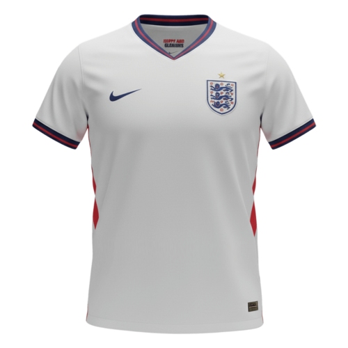 England Home Soccer Jersey World Cup 2026 White